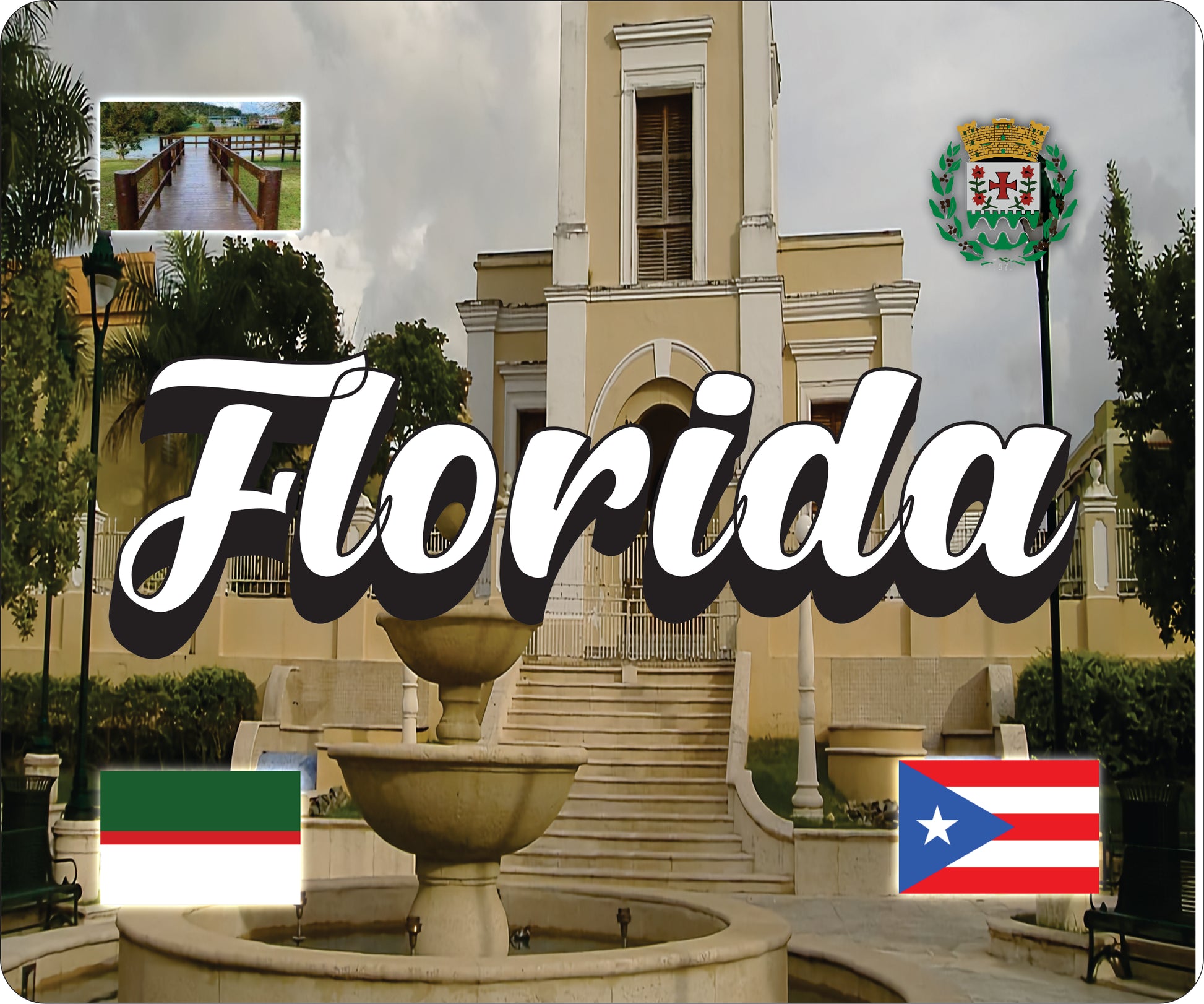 FLORIDA Puerto Rico Souvenirs PRS Town Set