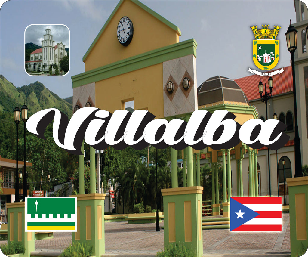 VILLALBA Puerto Rico Souvenirs PRS Town Set (Copy)