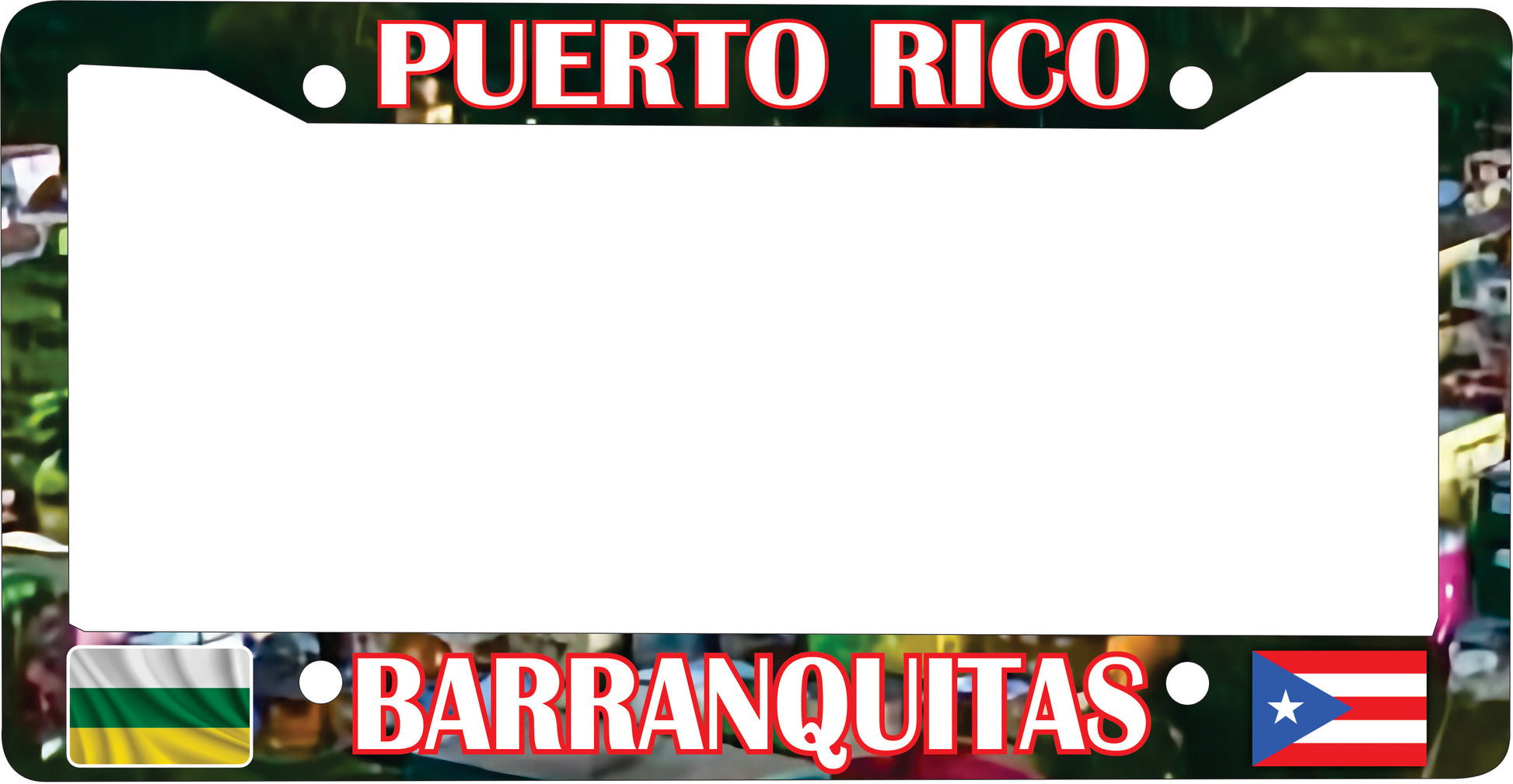 BARRANQUITAS Puerto Rico Souvenirs PRS Town Set