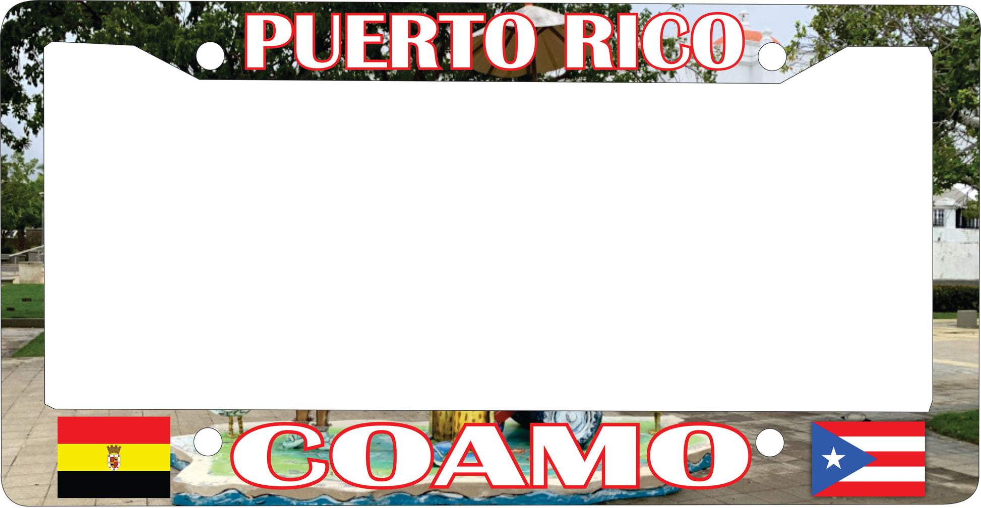 COAMO Puerto Rico Souvenirs PRS Town Set