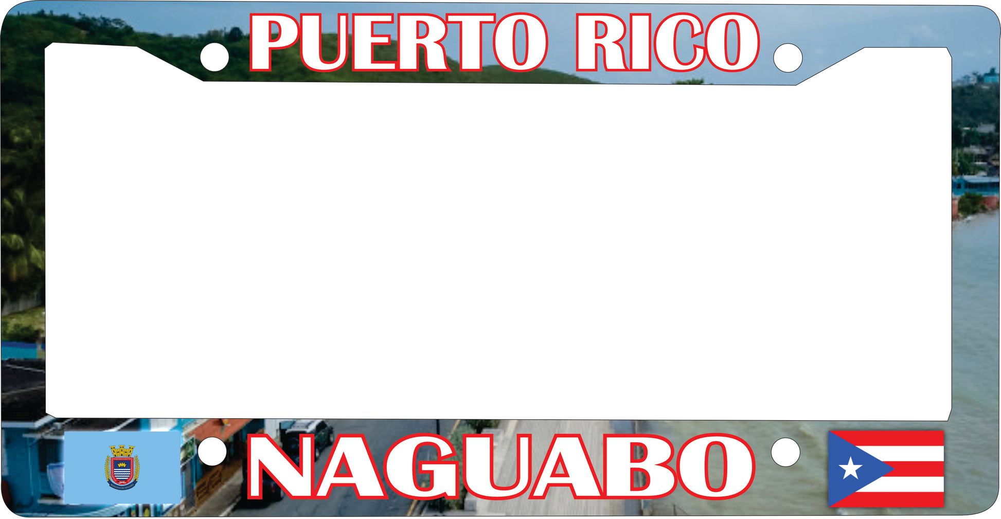 NAGUABO Puerto Rico Souvenirs PRS Town Set