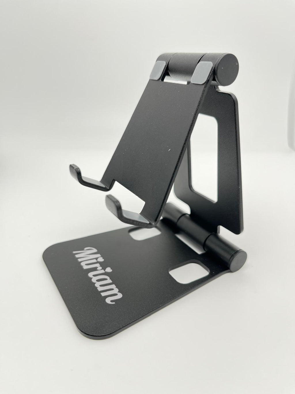 Fordable Desk Portable Aluminum Phone Stand, You can Personalize Engraving