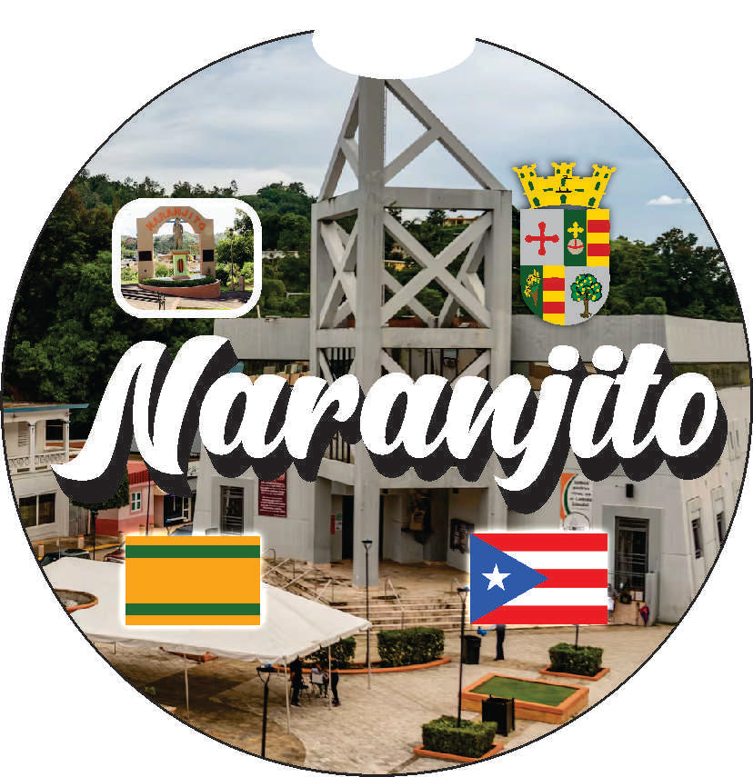 NARANJITO Puerto Rico Souvenirs PRS Town Set