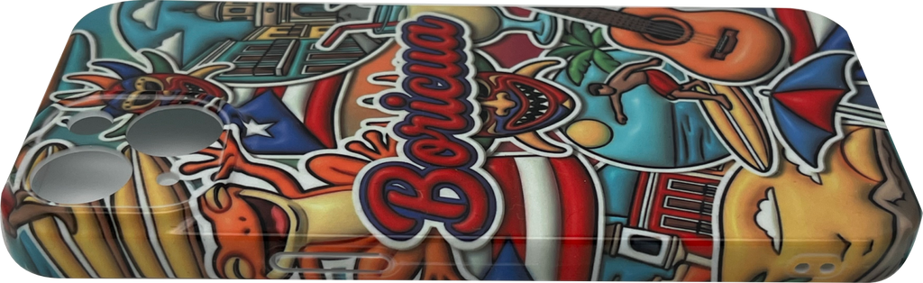 Puerto Rico Towns 3D Phone Case - iPhone & Android