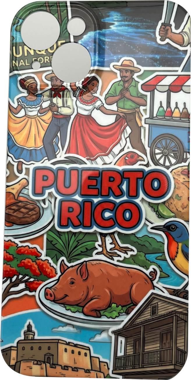 Puerto Rico Towns 3D Phone Case - iPhone & Android