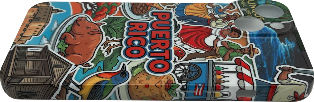 Puerto Rico Towns 3D Phone Case - iPhone & Android