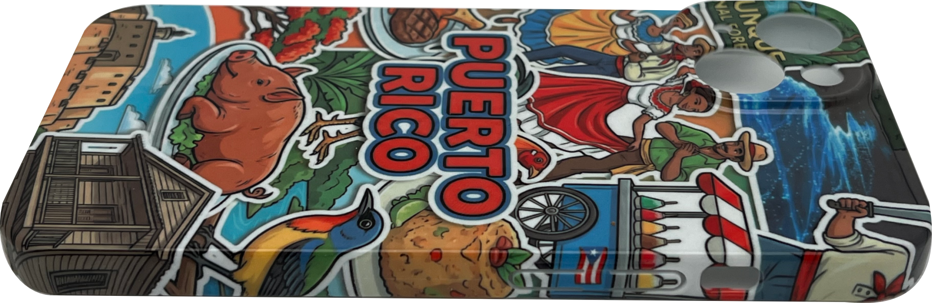 Puerto Rico Towns 3D Phone Case - iPhone & Android