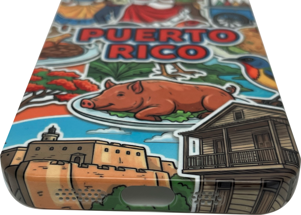 Puerto Rico Towns 3D Phone Case - iPhone & Android