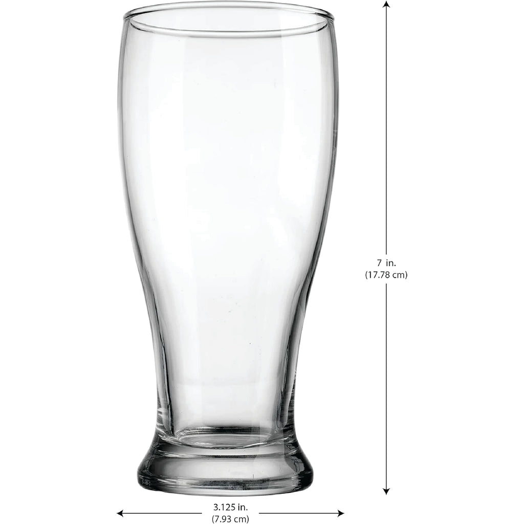 Beer Glasses, 19 Oz, Personalized, Set for Beer & Cocktails, 4 Pack