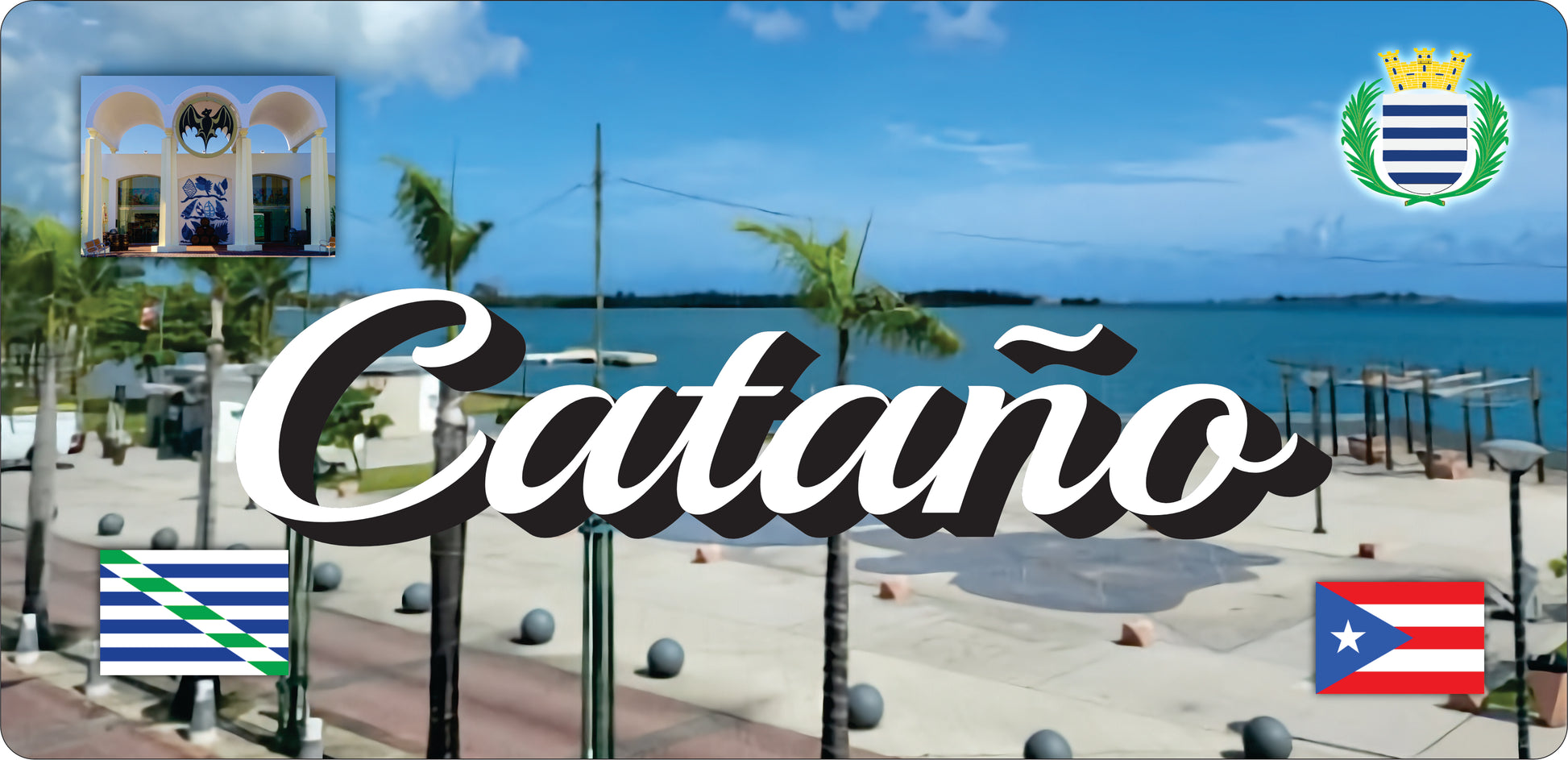 Cataño Puerto Rico Souvenirs PRS Town Set