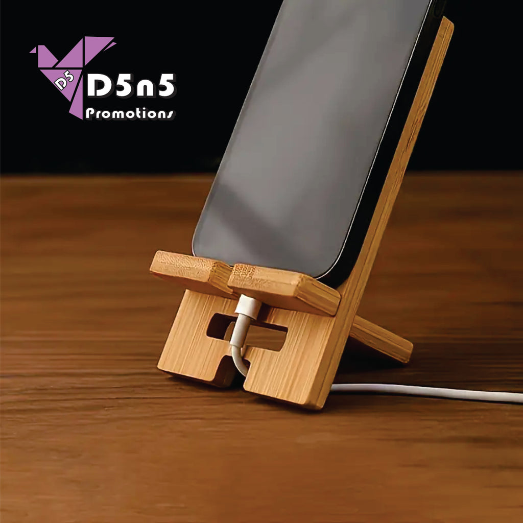 Phone Stand Puerto Rico Wood Laser Engraved Map, Flag, Garita 6mm Baboom for Smart Phone