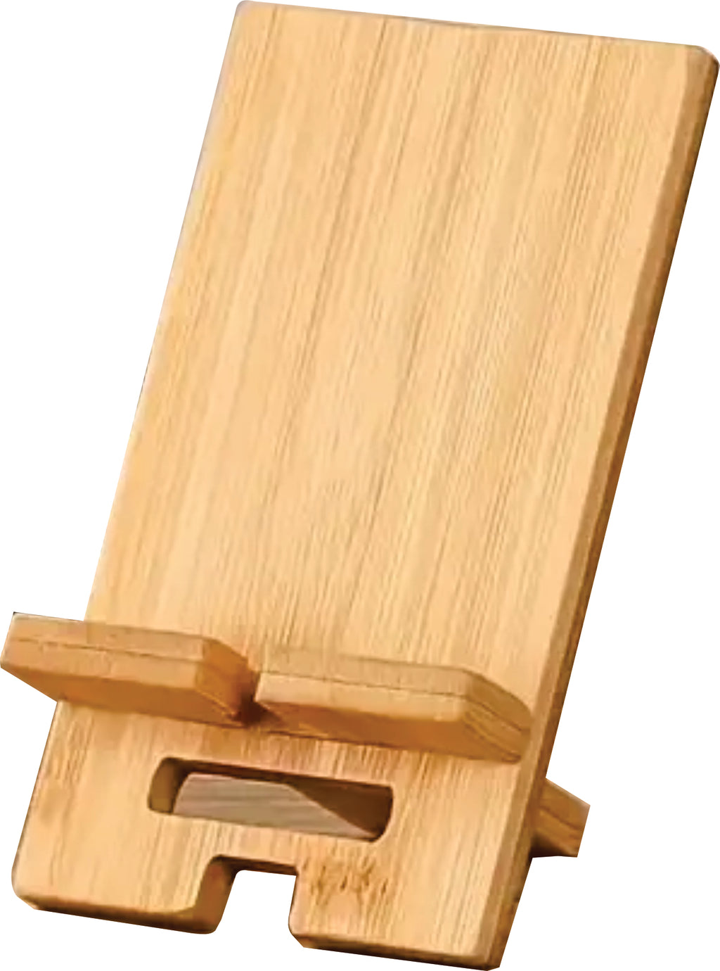 Soporte de teléfono de madera personalizado Soporte de teléfono de bambú ecológico