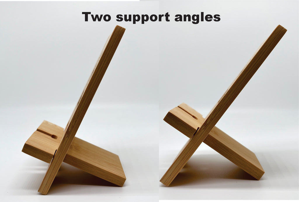 Wooden Phone Stand Puerto Rico Souvenirs Eco-friendly bamboo phone holder Engraving